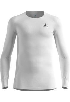 Active Warm Base Layer Langarmshirt, 10000 white, 4XL, Odlo
