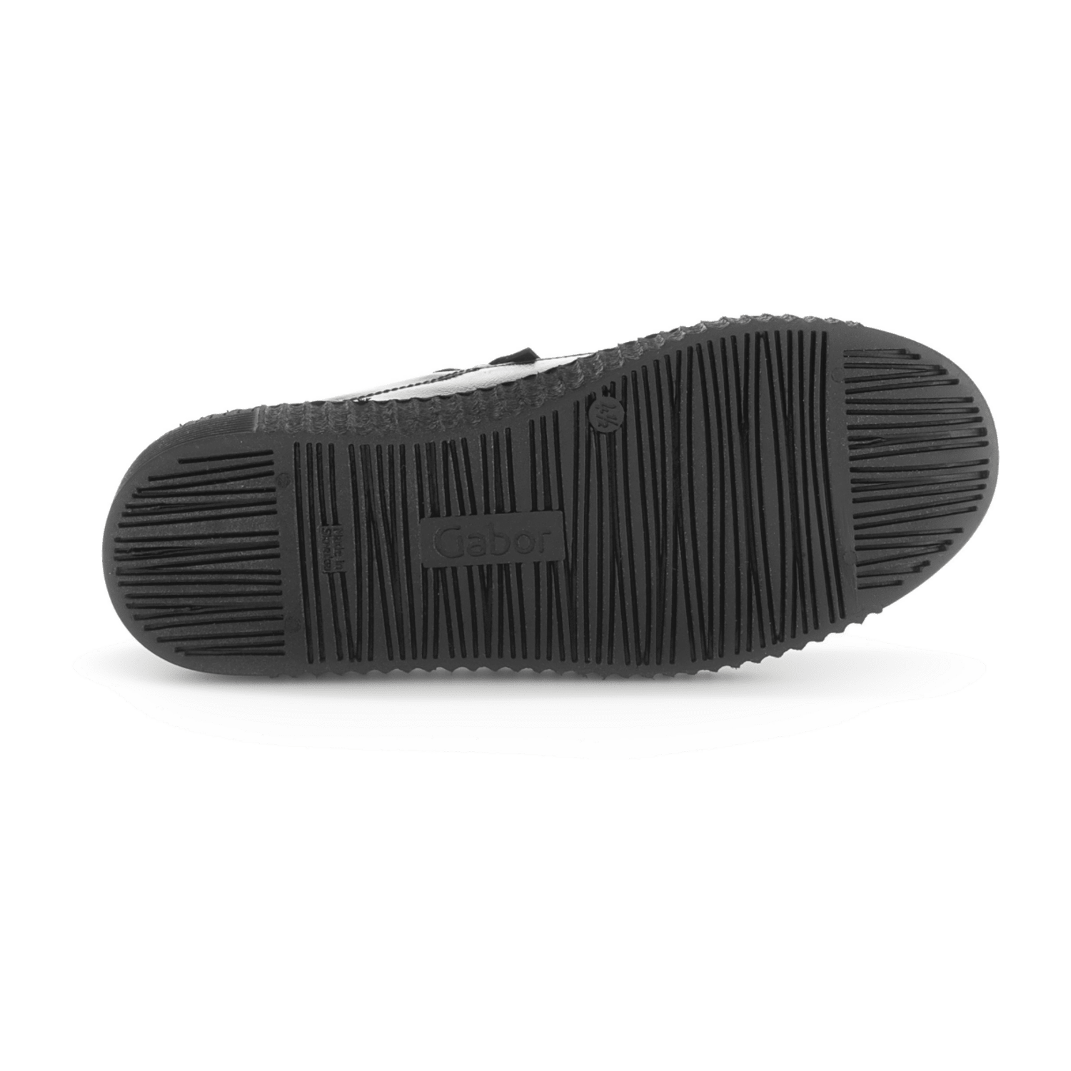 Gabor Schuhe Sneaker schwarz Lack Schmuck 63.339.97 für Damen, schwarz, Gr. 42 EU / 8 UK