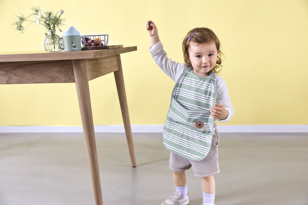 Lässig Lätzchen mit Auffangschutz Medium - Tiny Team Hund