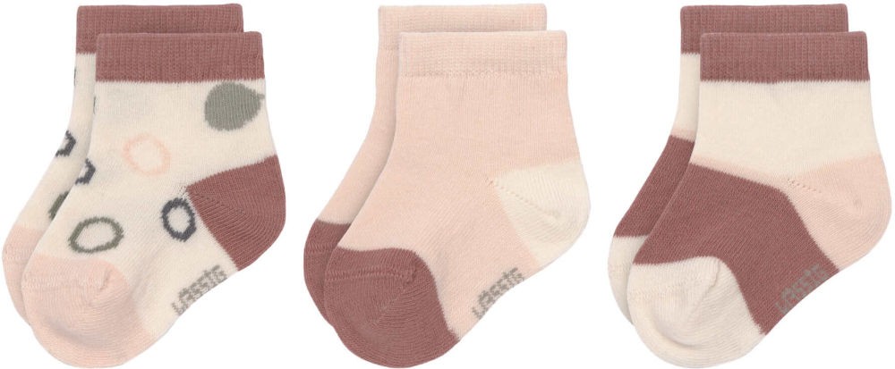 Lässig Socken GOTS 3er Pack