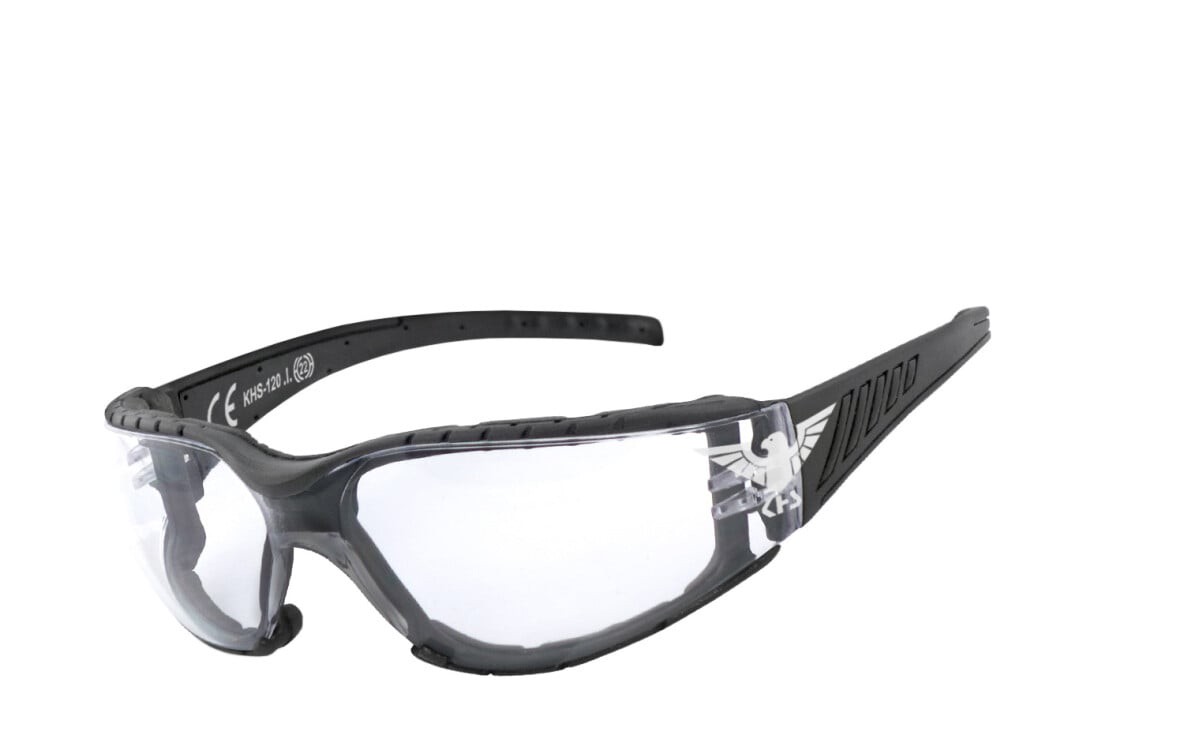 KHS | Taktische Brille, gepolstert | KHS-120b-n
