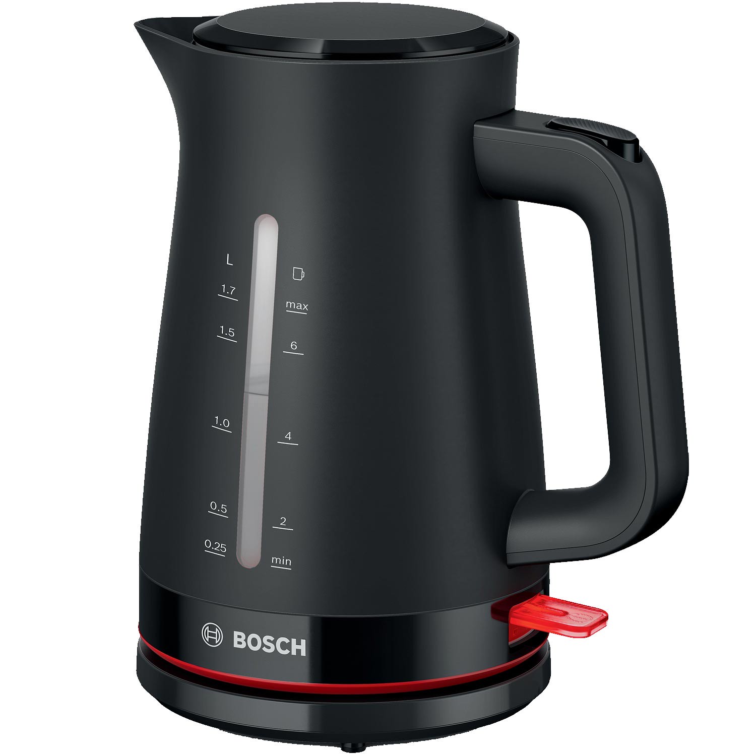 Bosch MyMoment TWK3M123 kabelloser Wasserkocher schwarz matt