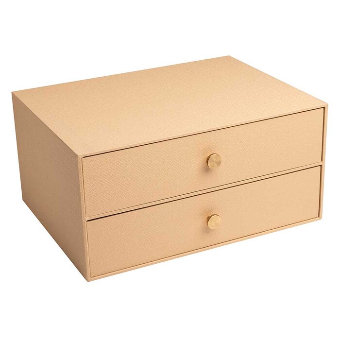 EXACOMPTA Schubladenbox Office By Me 2 Schubladen A4+ beige