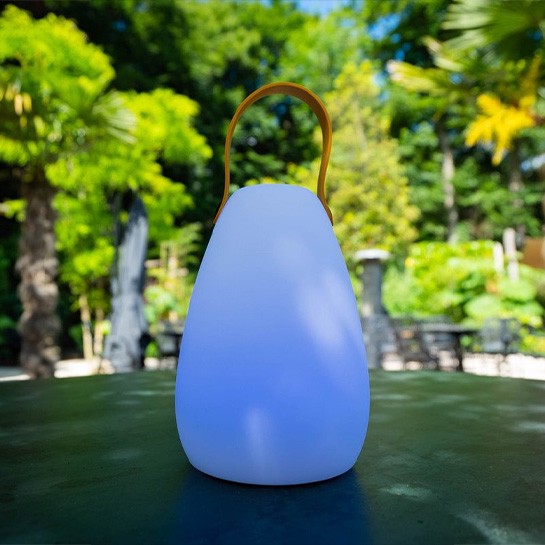 Fiji oder Coco – LED-Tischleuchte – Wiederaufladbar – RGB-Farben – Für drinnen und draußen