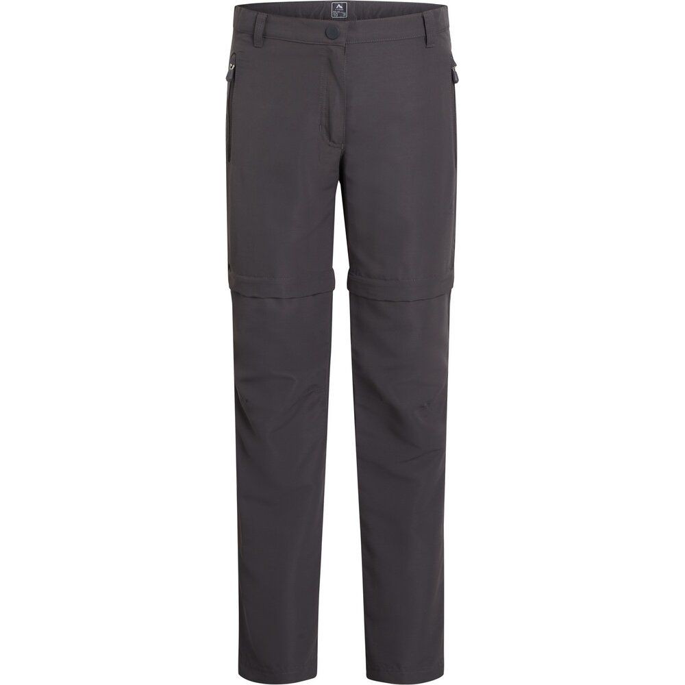 McKinley Alana II G Kinder Zipp-Off Wanderhose anthracite 140