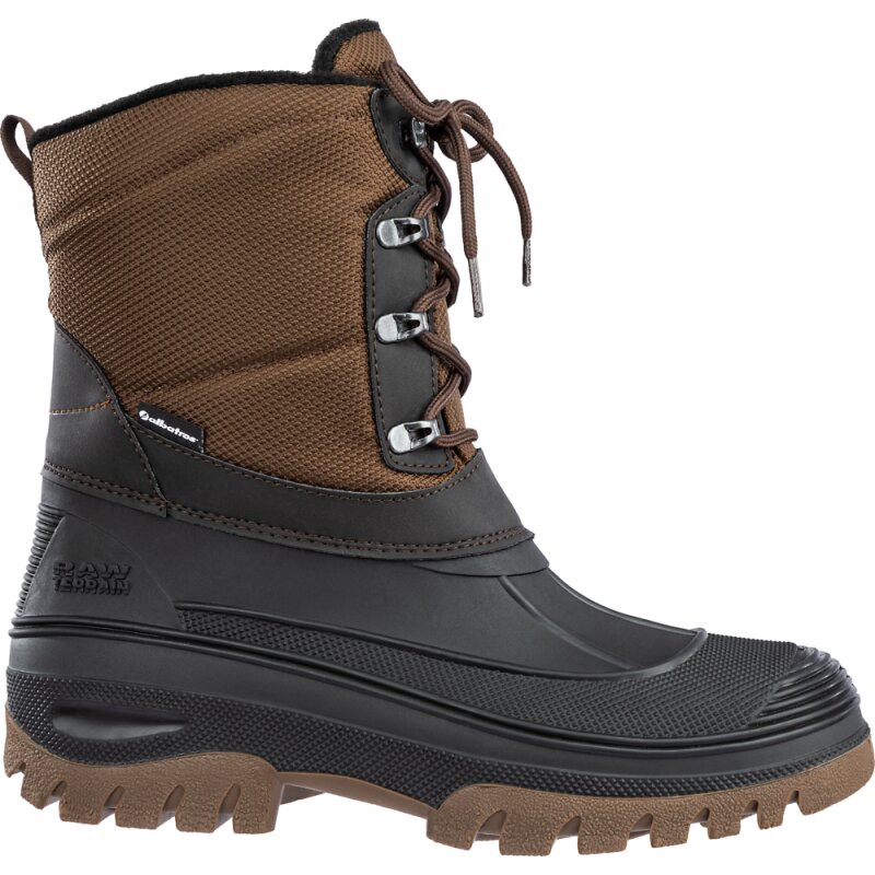 Albatros Gefütterter Schnürstiefel Winterstiefel VANCOUVER braun Gr. 45