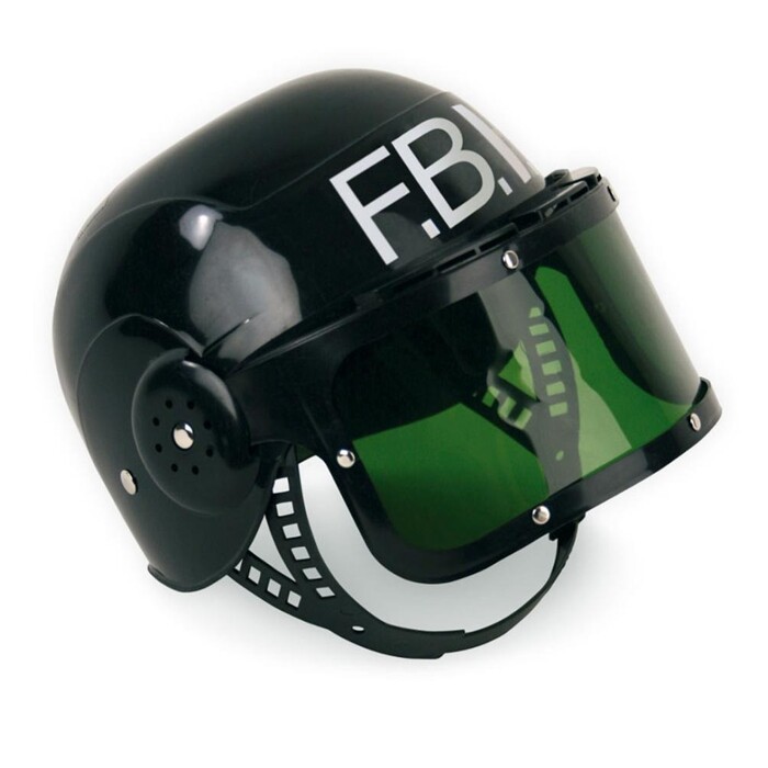 FBI Helm Größe 58 schwarz/grün