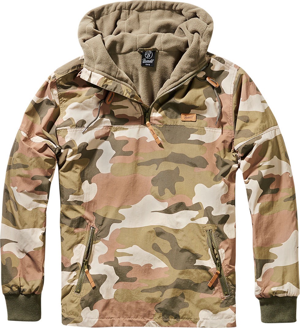 Brandit Luke Windbreaker Jakke, flerfarvede, størrelse 3XL til mand