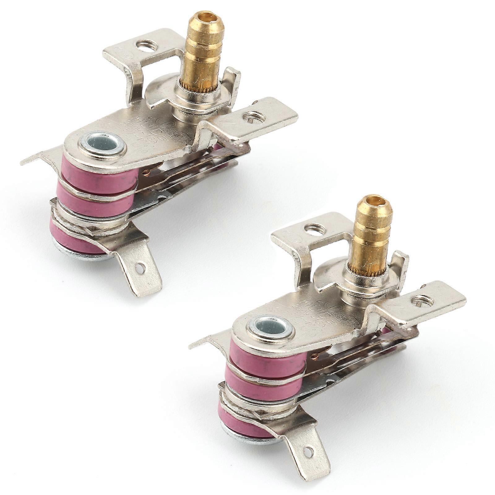 Lichifit 250V 16A Electric Oven Thermostat Regulator Switch Adjustable Thermostat Temperature Controller Accessories (2Pcs)