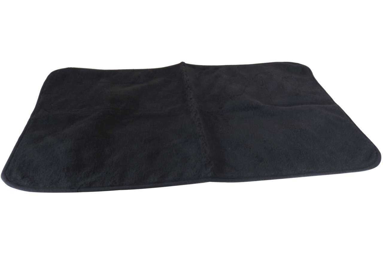 Hundedecke 70 x 100 schwarz Heim Tier Decke Hunde Katze