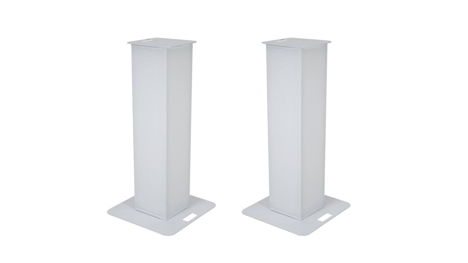 EUROLITE 2x Stage Stand 100cm inkl. Cover und Tasche, weiß