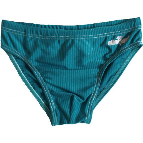 Jugend Badehose Elemar gestreift mit Logo