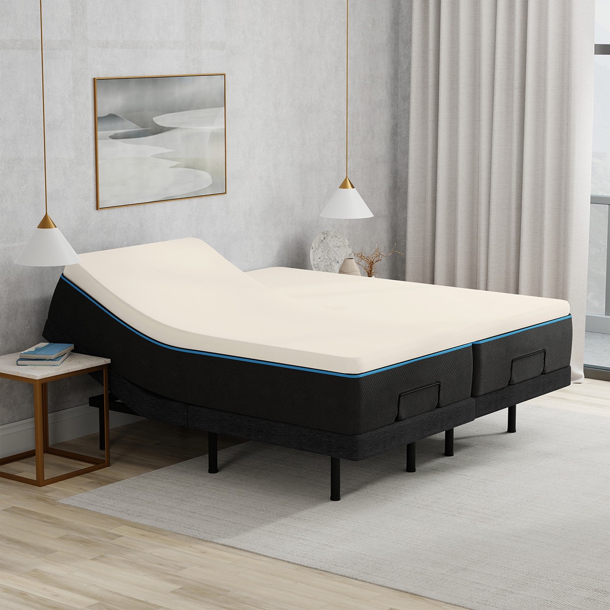 Doppel-Jersey-Spannbettlaken – Creme