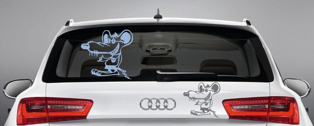 Witzige und lustige Autoaufkleber 