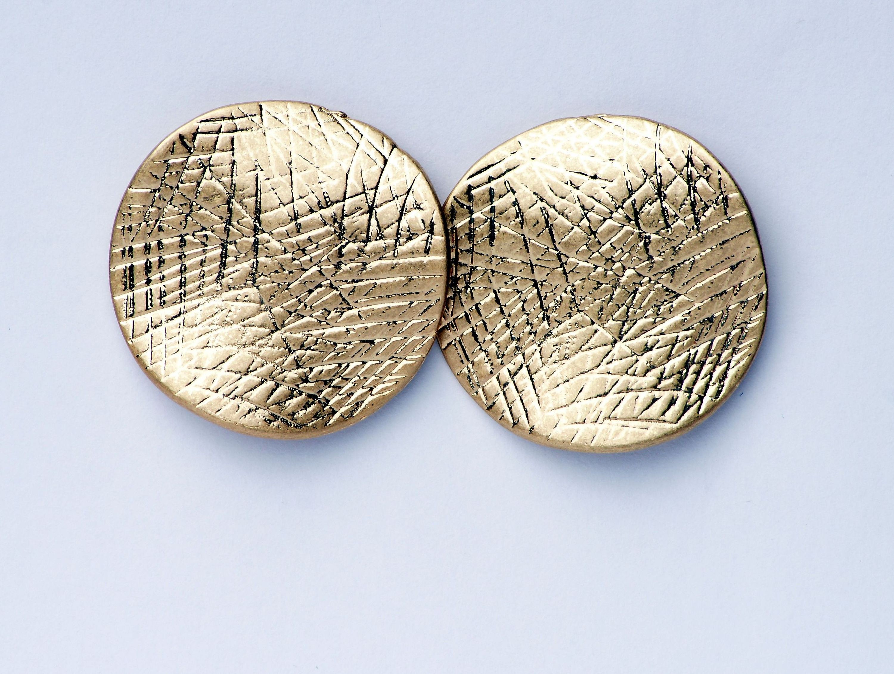Modeschmuck Ohrringe von Sweet7 aus Metall in Gold  Matt