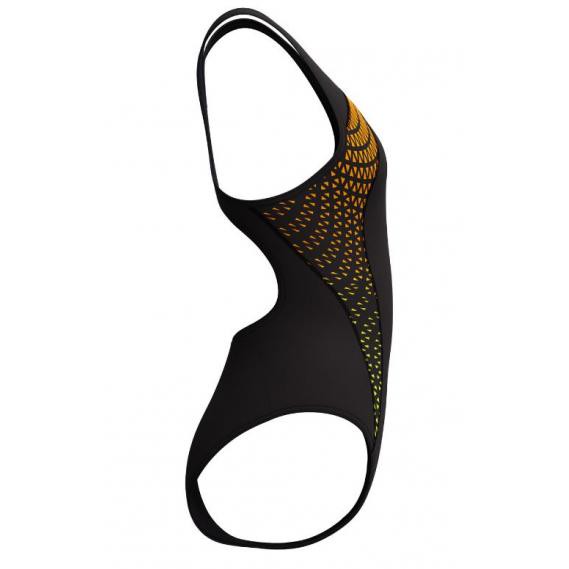 Damen Badeanzug Womens Allover Panel Laneback