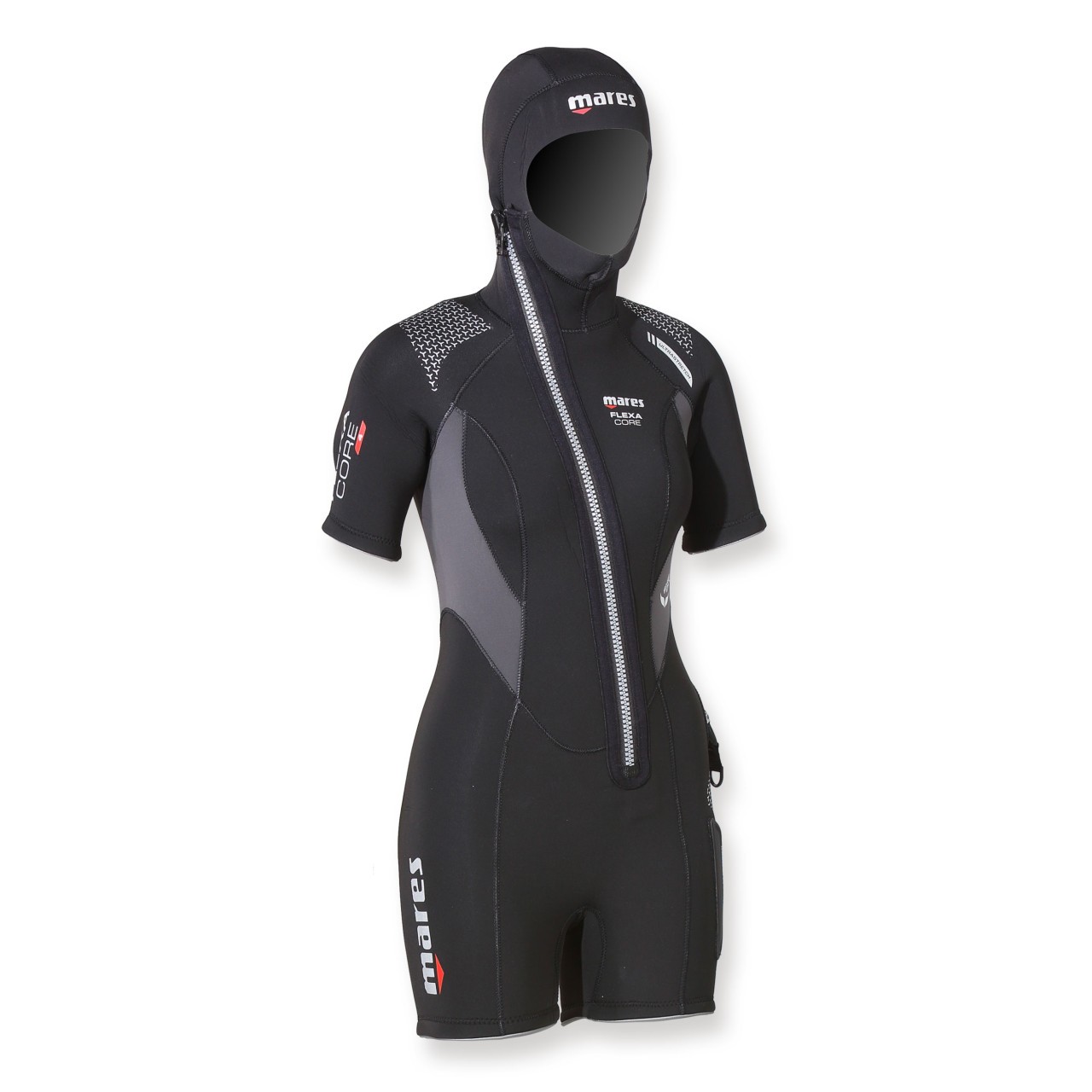 Mares Flexa Core Weste mit Haube Damen - 4 mm Neopren 