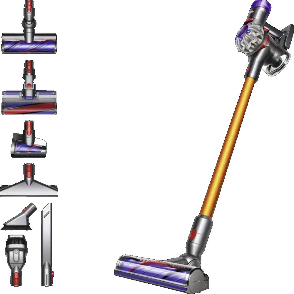 Dyson V8 Absolute (2023) Akku-Handstaubsauger gelb/nickel