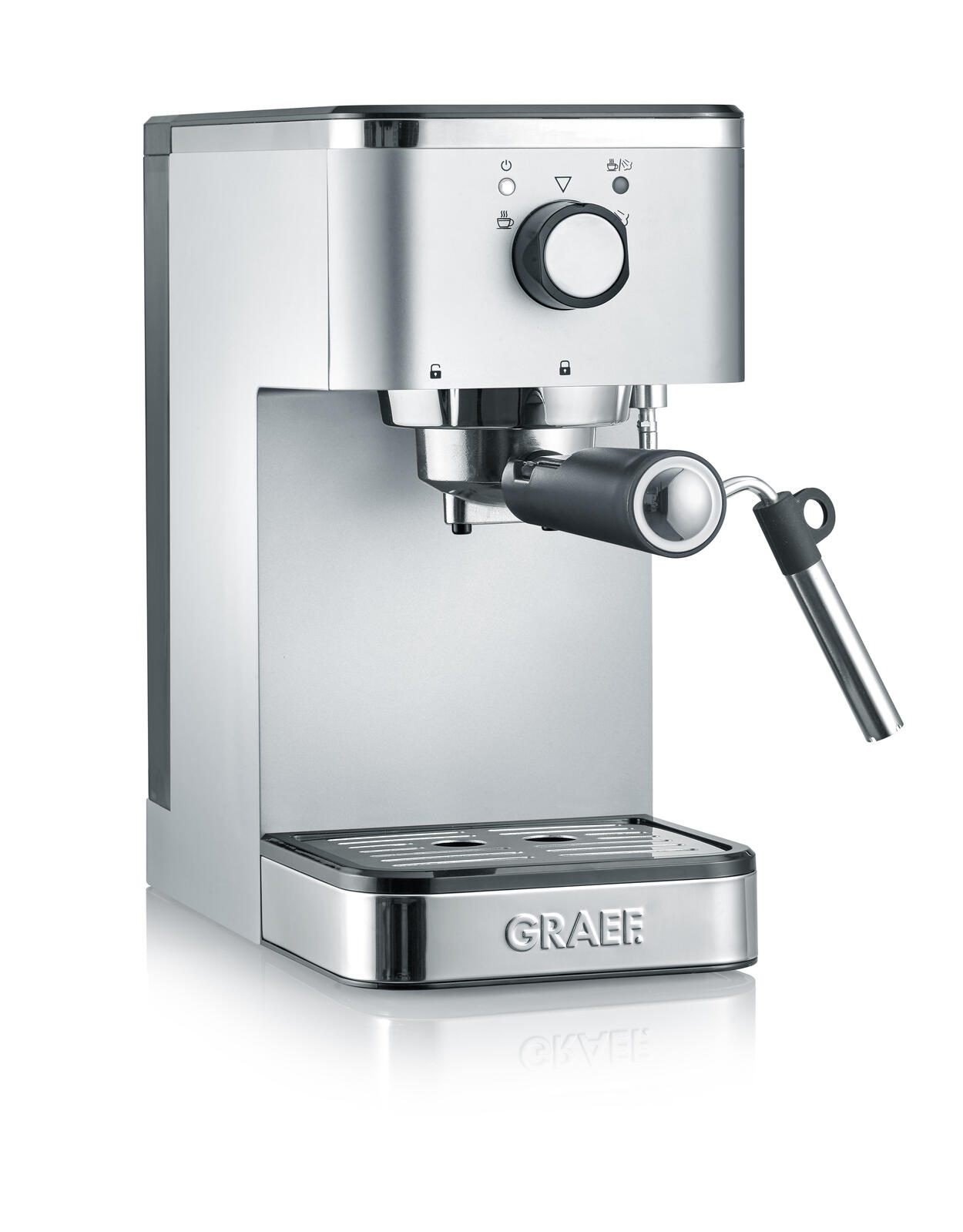 GRAEF Siebträger-Espressomaschine Salita ES 400, silber