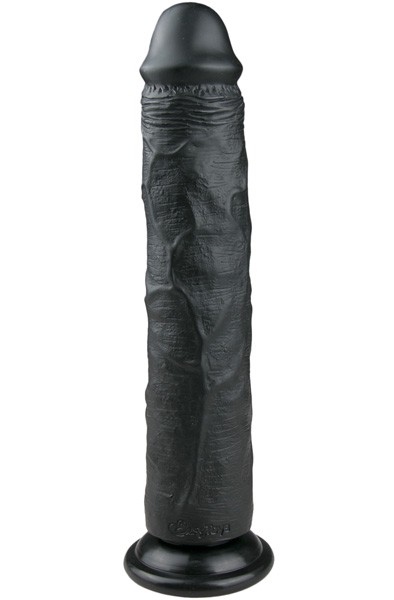 Easytoys Realistischer Dildo Schwarz 28,5 cm