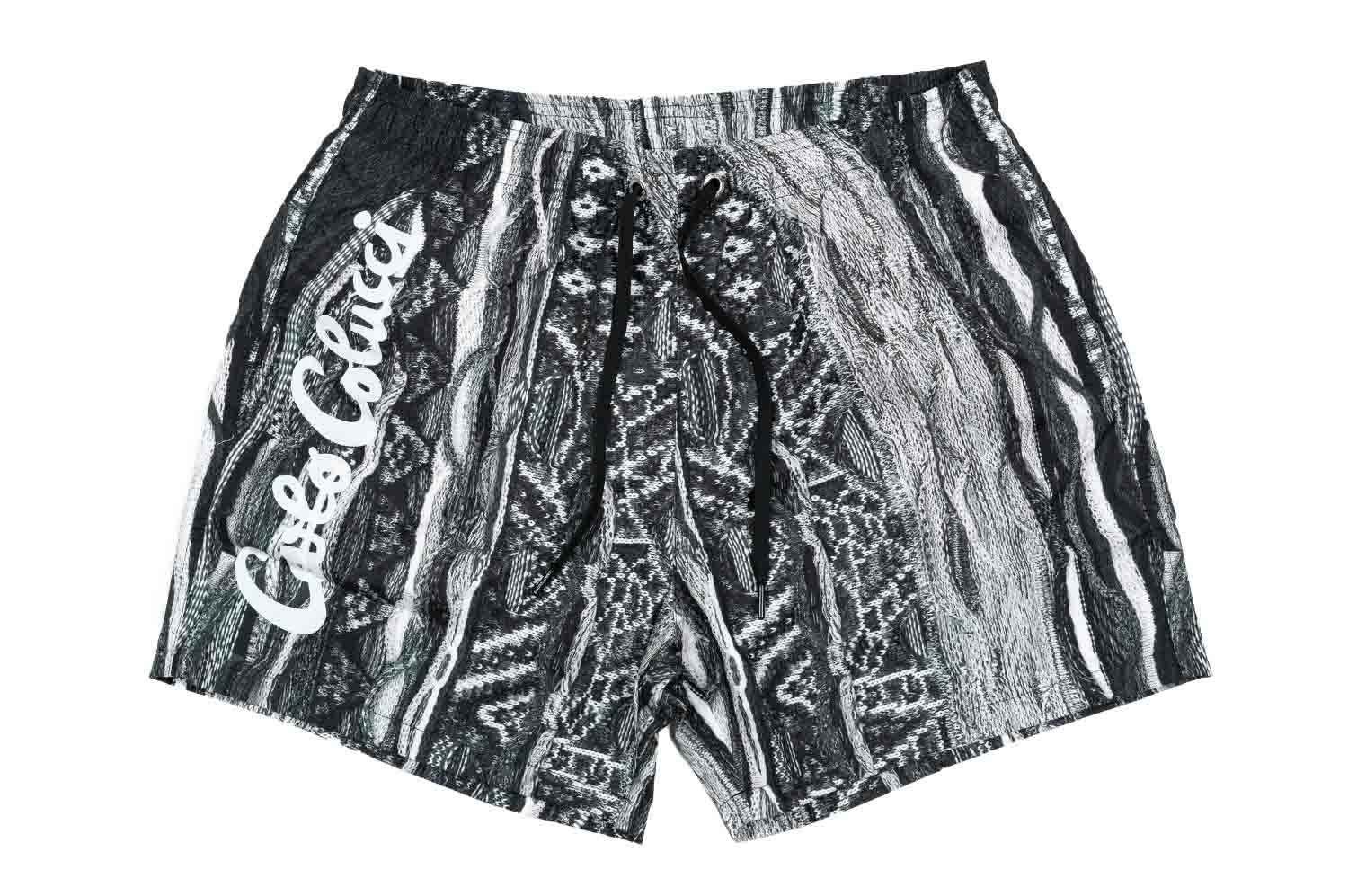 Carlo Colucci - Allover Badeshorts - Shorts-Badehose