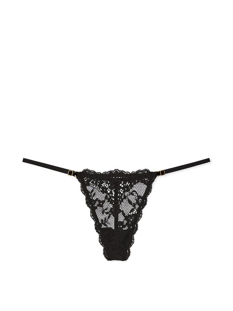 Dream Angels Chiloți V-String reglabili, din dantelă