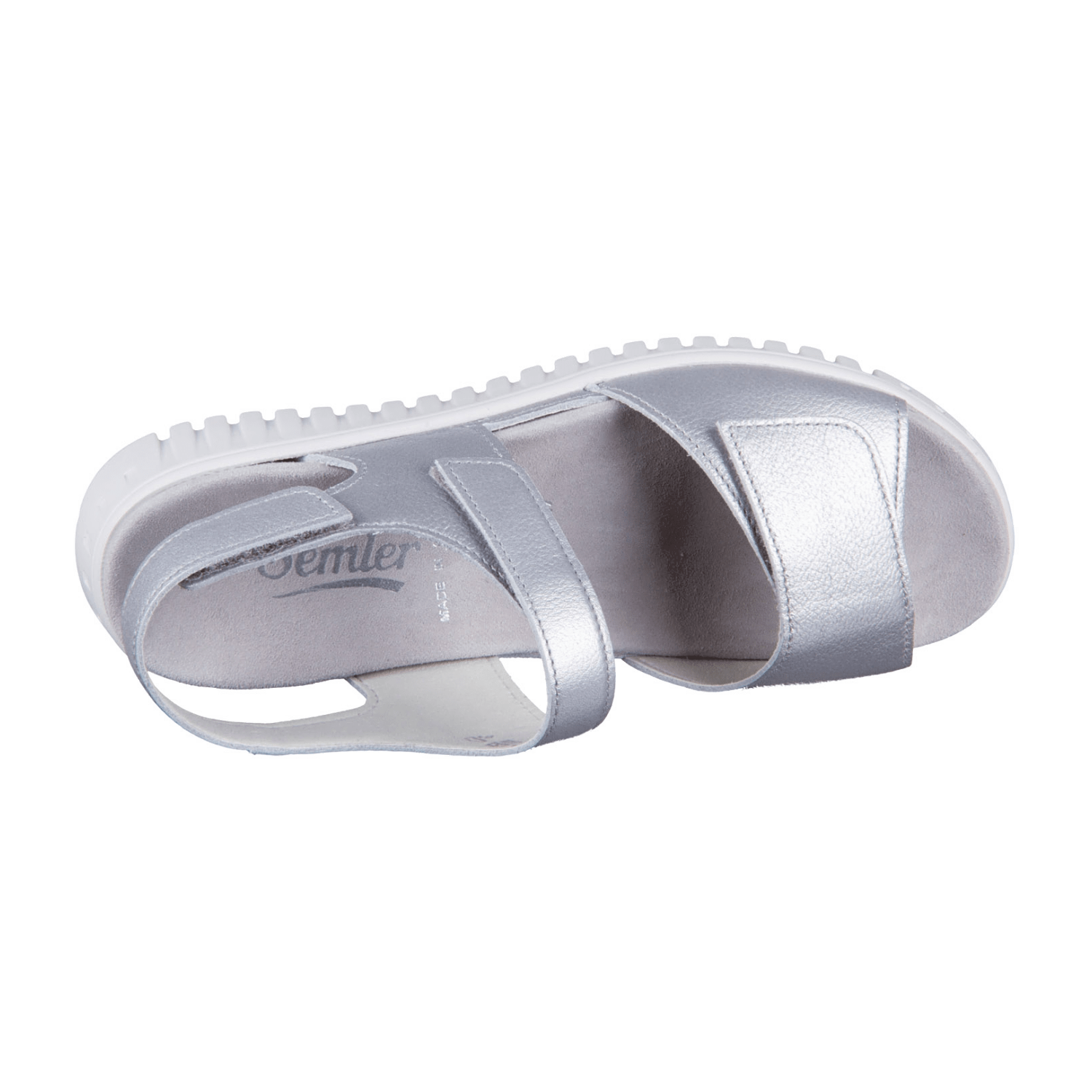 Semler METALL-SOFTINA für Damen, grau, Gr. 42 ½ EU / 8,5 UK