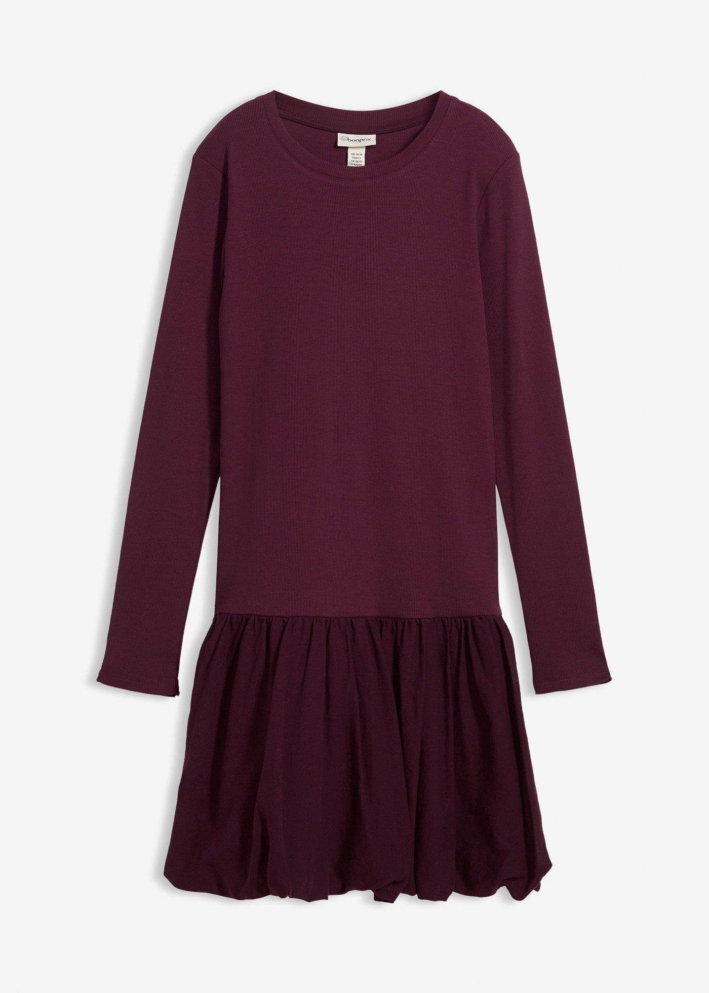 Shirtkleid mit Ballonrock