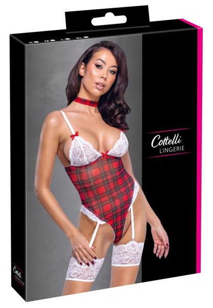 Straps-Body im Karo-Look