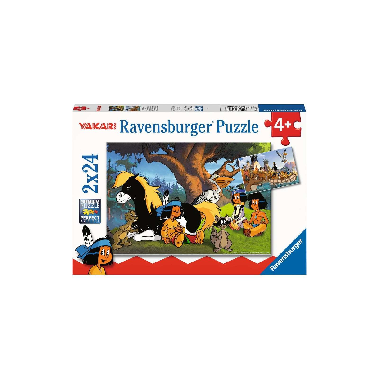Ravensburger - Yakari und seine Freunde PUZZLE (2 x 24 TEILE)