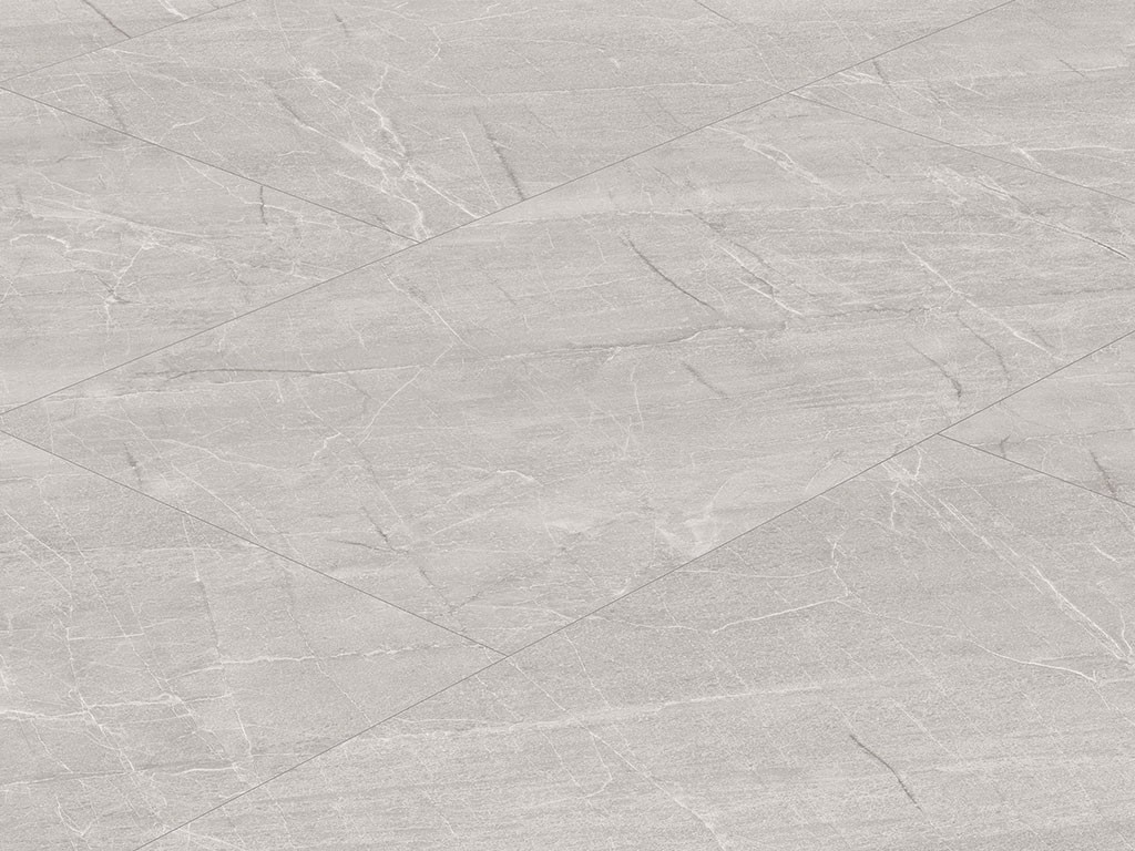 Click-Vinyl 2141 Grey Botticino Fliese inkl. Trittschalldämmung