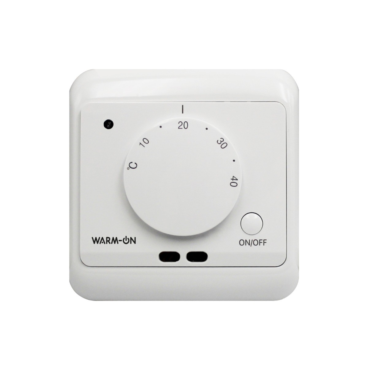 WARMON Temperaturregler, Thermostat AC3082H analog für elektrische Fußbodenheizung