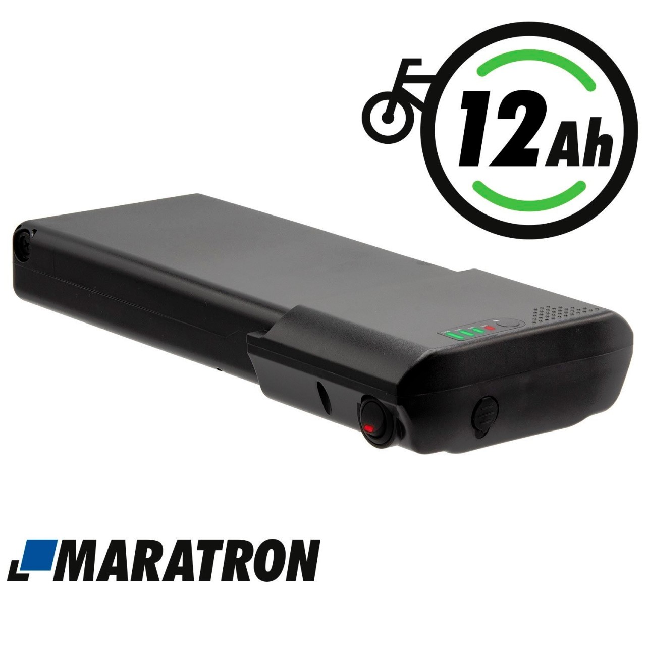 Maratron Gepäckträgerakku für Ansmann / PortaPower E-Bike-Akku LiIon 36V (36,...