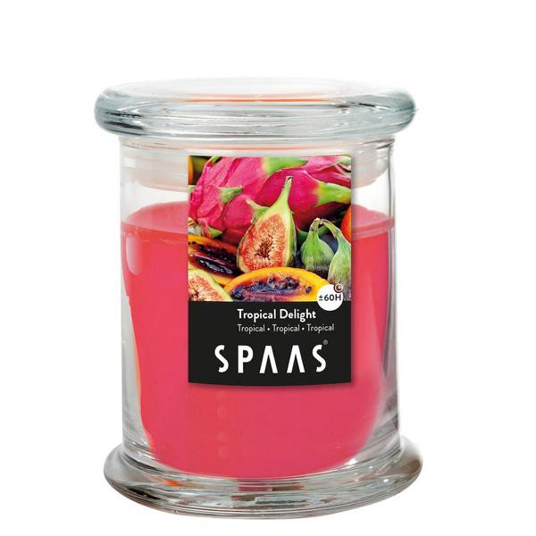 Duftkerze im Glas - Tropische Früchte 60H