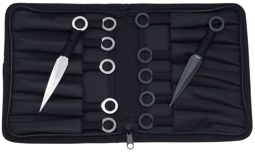 Wurfmesser-Set 12 tlg.in Tasche