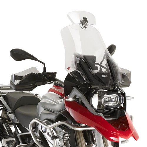 GIVI Universal Scheiben-Aufsatz transparent mit Halter
