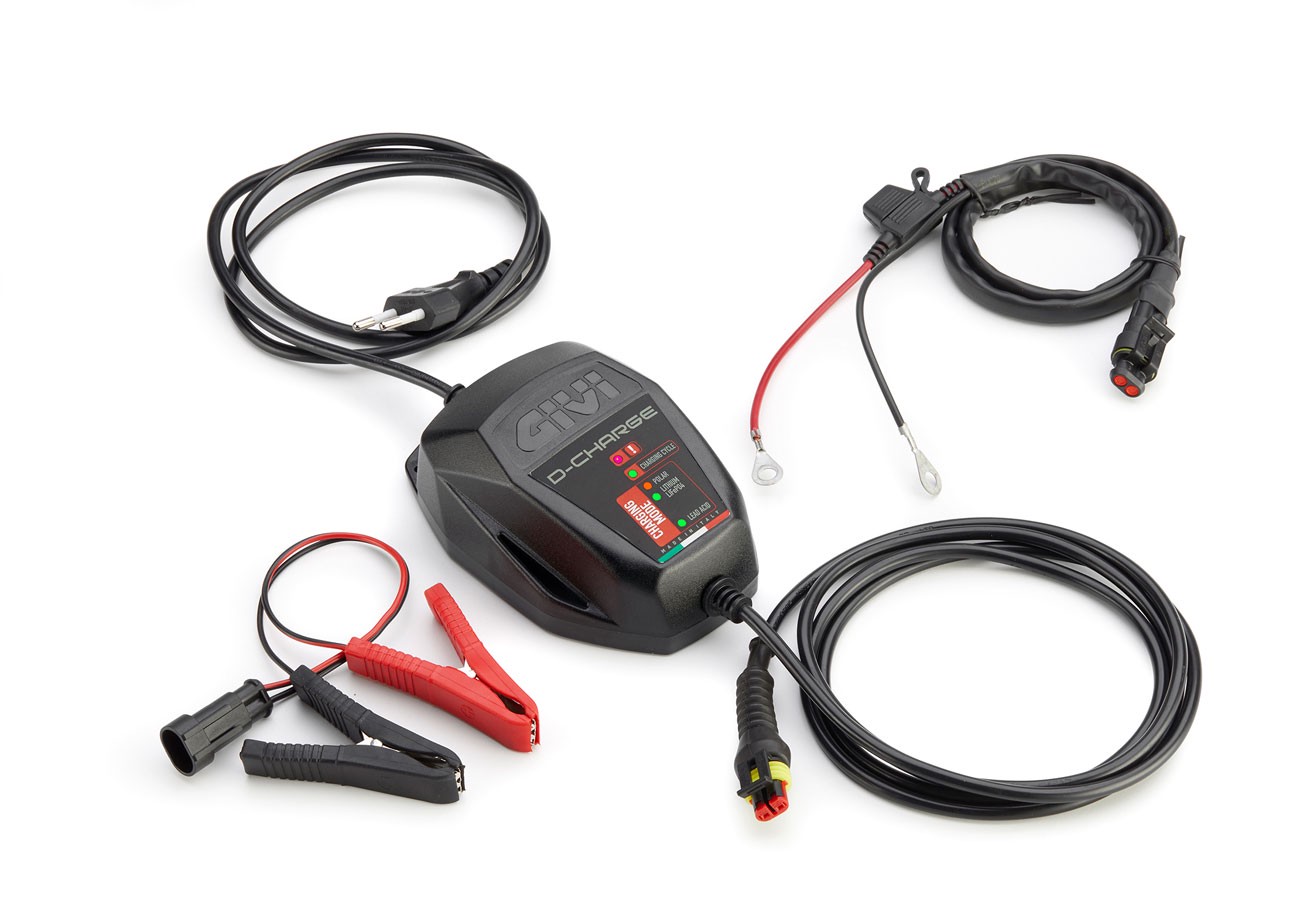 Givi S510 D-Charge, Batterie-Ladegerät
