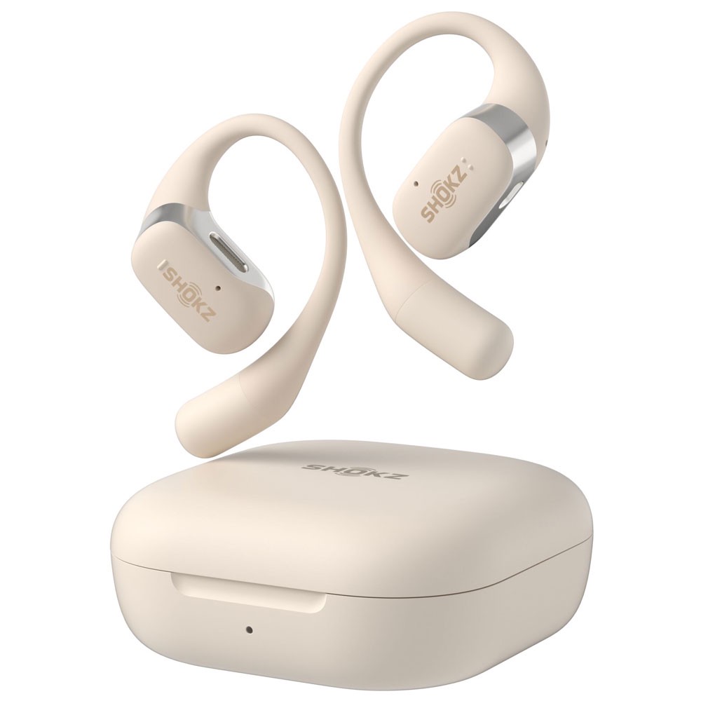 SHOKZ OpenFit Open-Ear Bluetooth Kopfhörer weiß