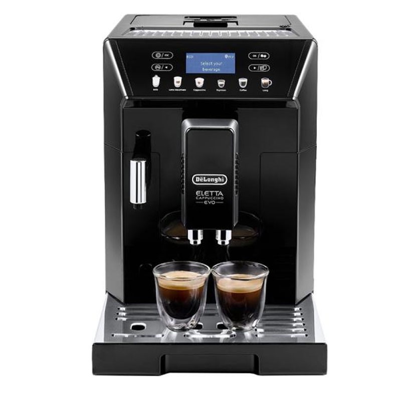 DeLonghi Eletta Evo ECAM 46.860.B Kaffeevollautomat mit LatteCrema Milchsystem schwarz