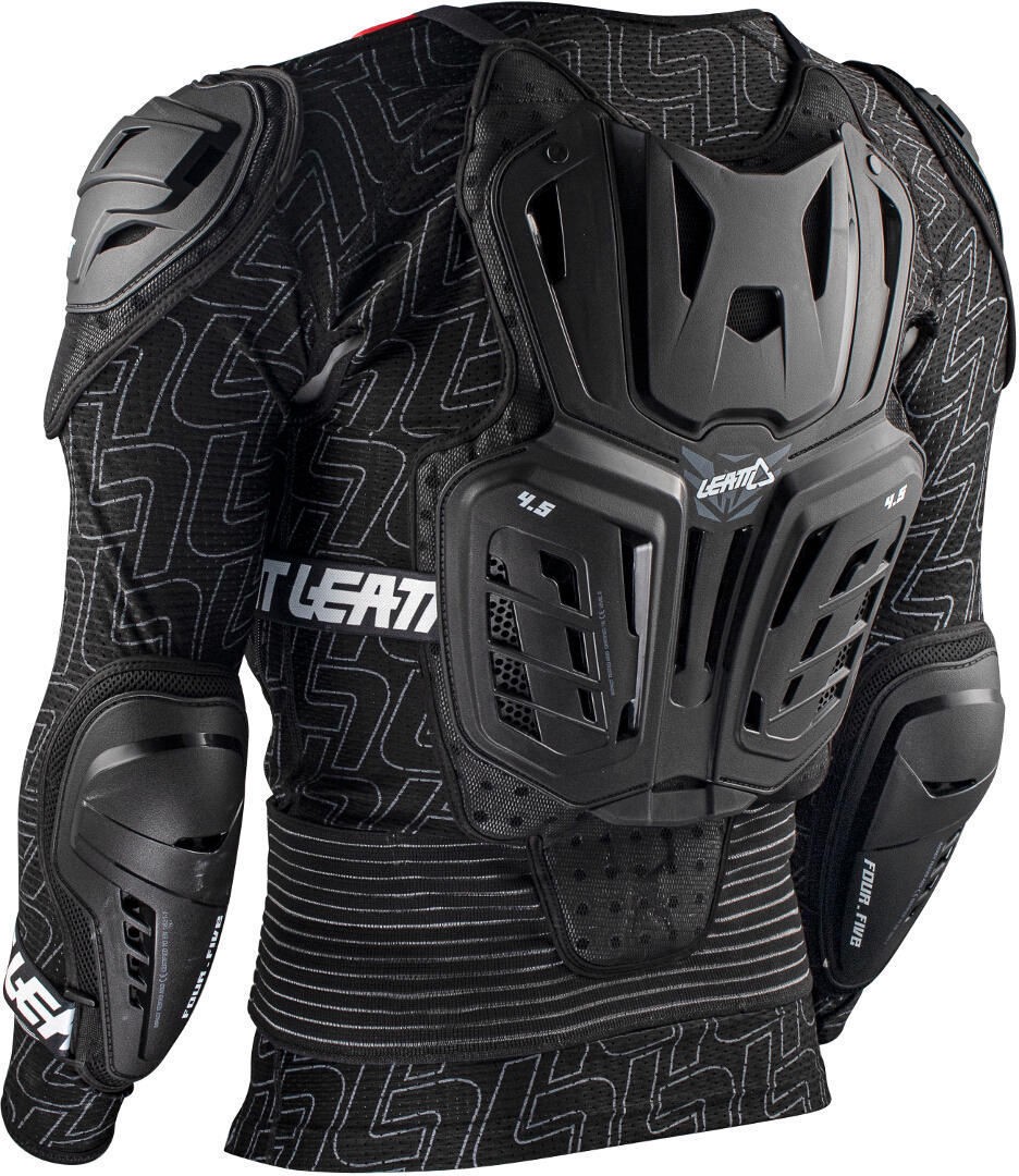 Leatt 4.5 Pro Body Giacca Protettore, nero, dimensione L XL per uomo