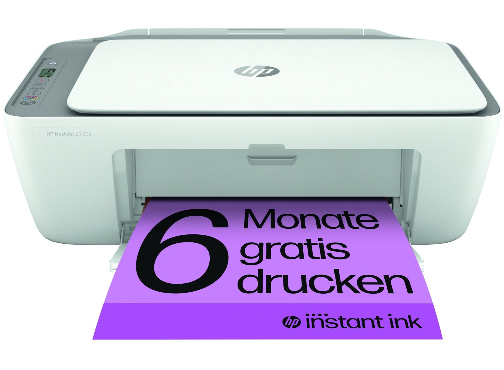 HP DeskJet 2720e All-in-One-Drucker inkl. 6 Instant Ink Probemonate mit HP+