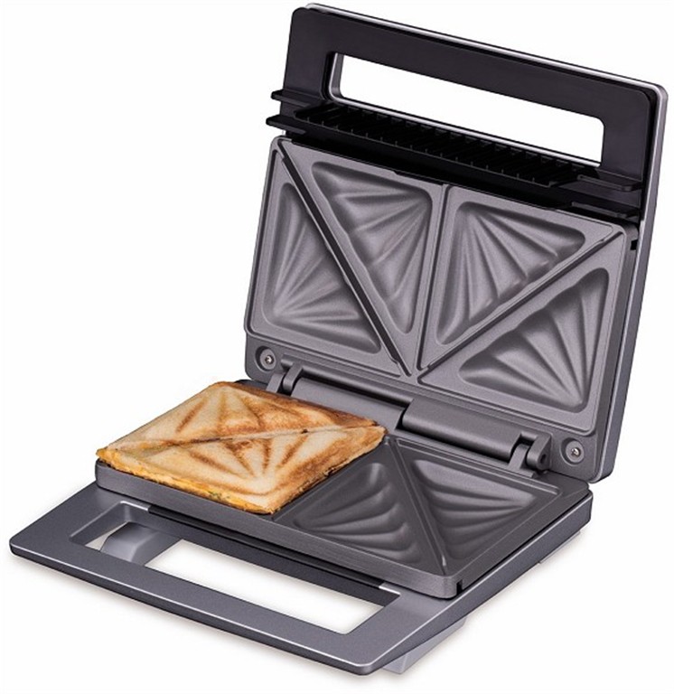 Cloer 6219 Sandwichmaker silber