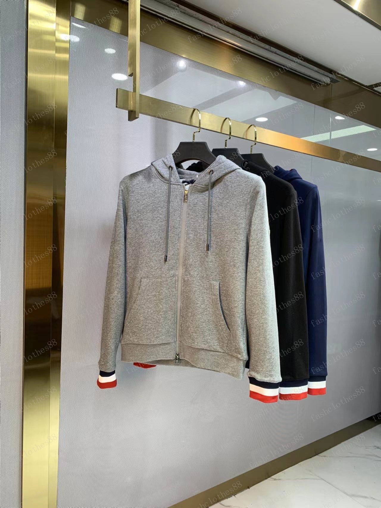 2023 Designer France Mens Hoodies fashion Brand women Luxury armband hooded Sweatshirt Casual Street Hoodie