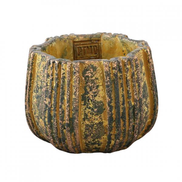 PTMD Blumentopf Valerio S gelb 12 cm