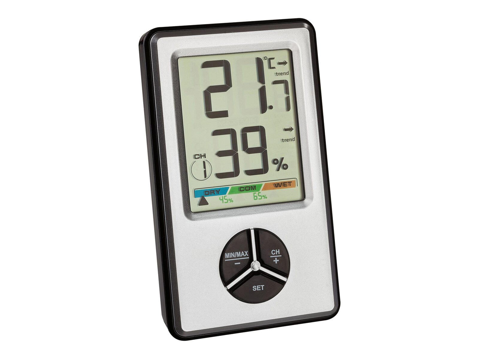 TFA® EXACTO 30.5045.54 Wetterstation silber