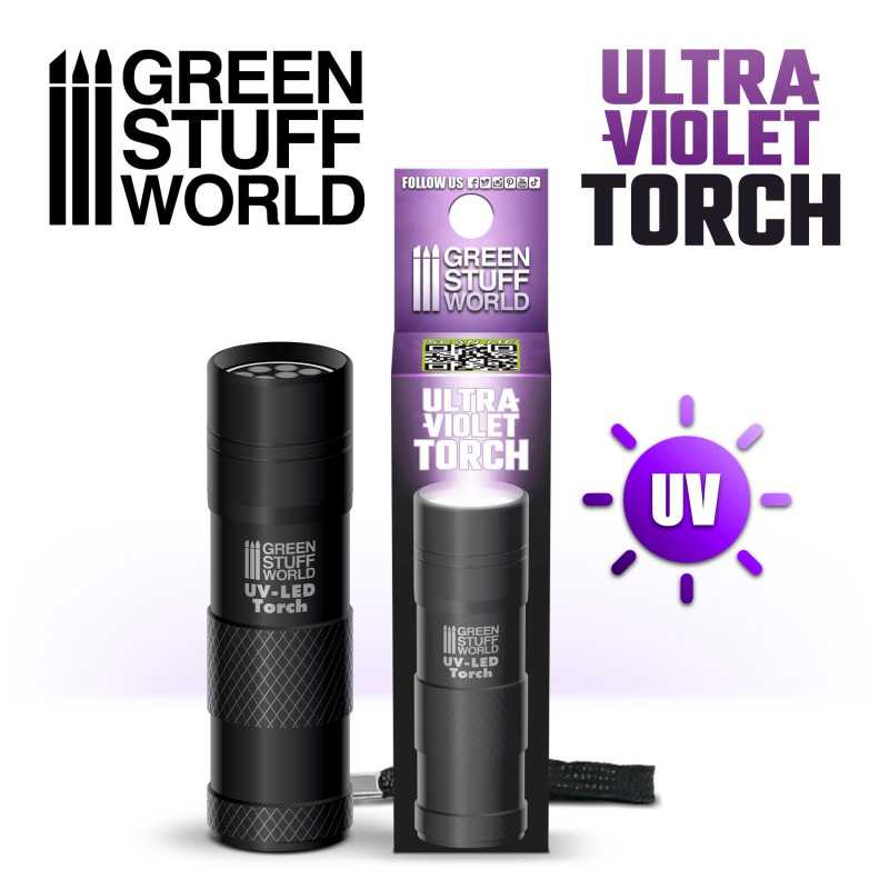 Green Stuff World Ultraviolettes Licht Taschenlampe UV Torch