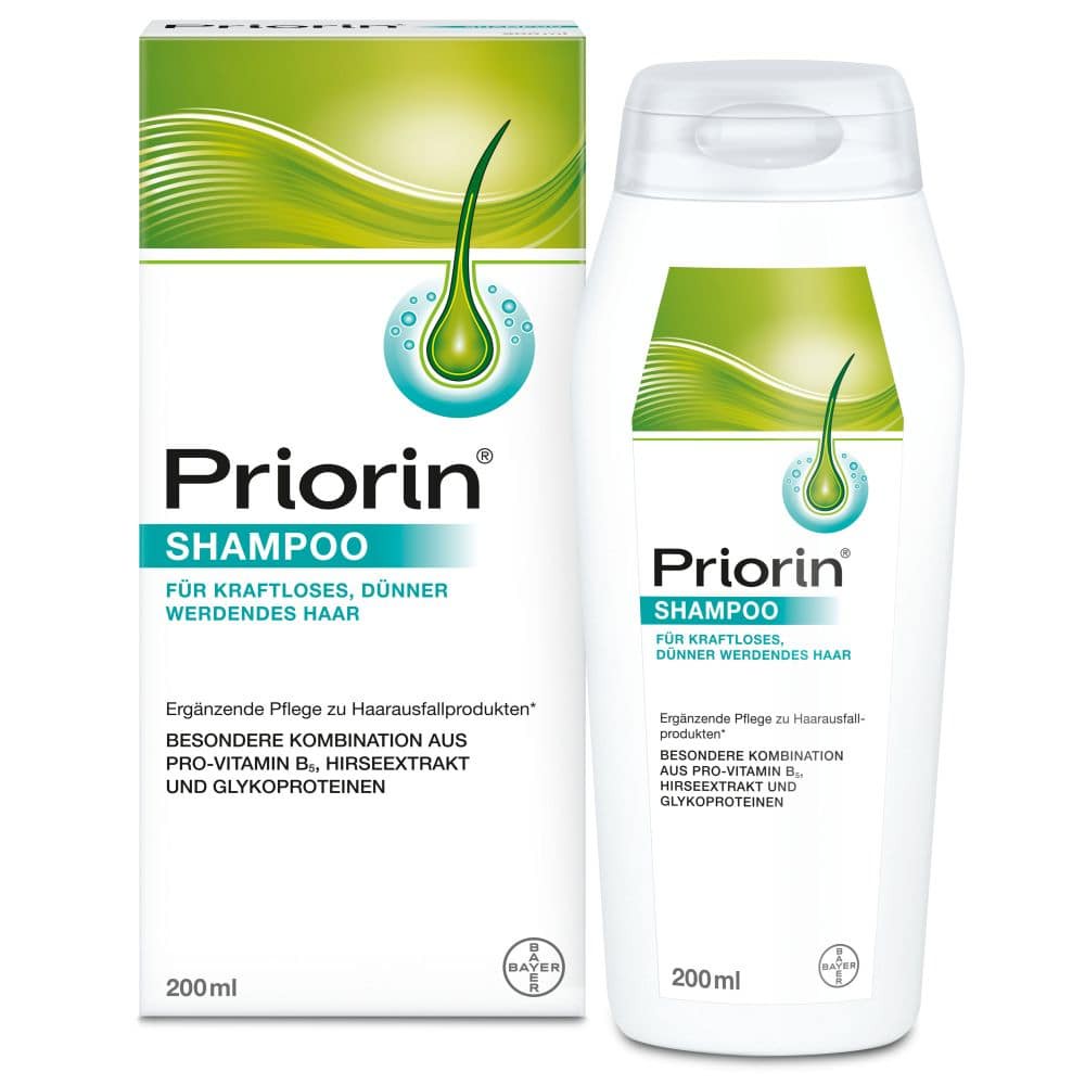 Priorin Shampoo für kraftloses dünner werdendes Haar 200 ml Shampoo