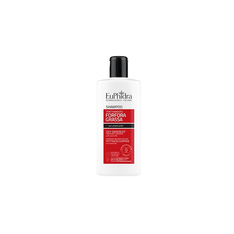 EuPhidra Shampoo Forfora Grassa per Cuoio Capelluto 200 ml