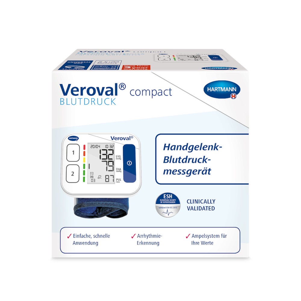 Veroval compact Handgelenk-Blutdruckmessgerät 1 St