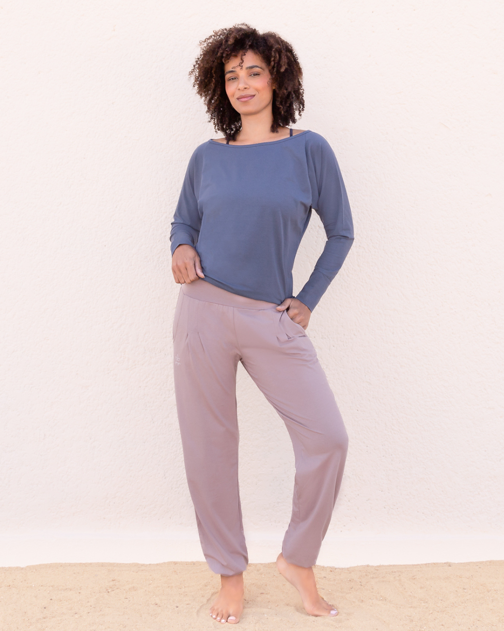 Jaya Organics Yogahose Joelle - Taupe S